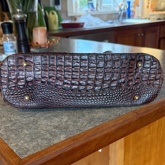 Brahmin Black and Brown Shoulder Bag - Picture 4 of 8